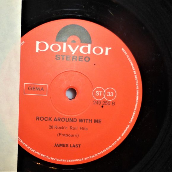 1st Press James Last ROCK AROUND With ME Vinyl LP Record Polydor #249250 24 Hits - Picture 3 of 4
